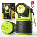 CLAKAP LED Camping Lantern, 3000Lumens Rechargeable 180°Rotatable Flashlight Lantern, Portable Camping Light with 4000mAh Phone Charger, IPX4 Waterproof Lanterns for Power Outages Hurricane