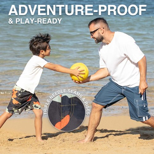 Kanu Surf Boys Viper Quick Dry Swim Trunks - UPF 50+ Sun Protection | Comfortable Fit