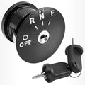 DRIVE UP Ignition Key Switch W/2 Keys for EZGO Electric RXV 2008-Up, OEM 605637 (Key Switch and Keys)