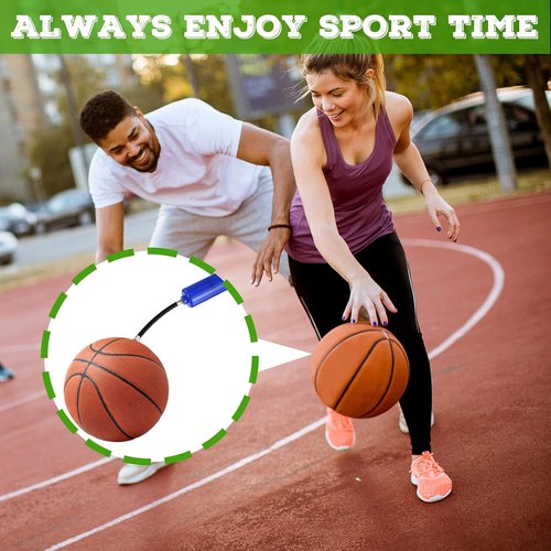 Fumete Ball Pump Kit - 100 Sets Portable Air Pump with Needle Nozzle & Extension Hose | Ideal for Sports Balls