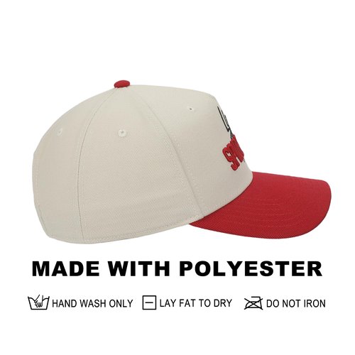 Ultimate Spider-Man Spider Logo Men's White & Red A-Frame Snapback Hat