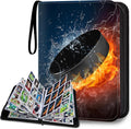 Cardinal Hockey Card Binder - 9-Pocket Holder for 900 Cards | Includes 50 Removable Sleeves