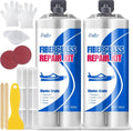 Limino Marine Fiberglass Repair Kit - 100ml Resin Filler for Bathtub Chips, Cracks & Holes | UV-Resistant Gel Coat Repair for Boats & Kayaks