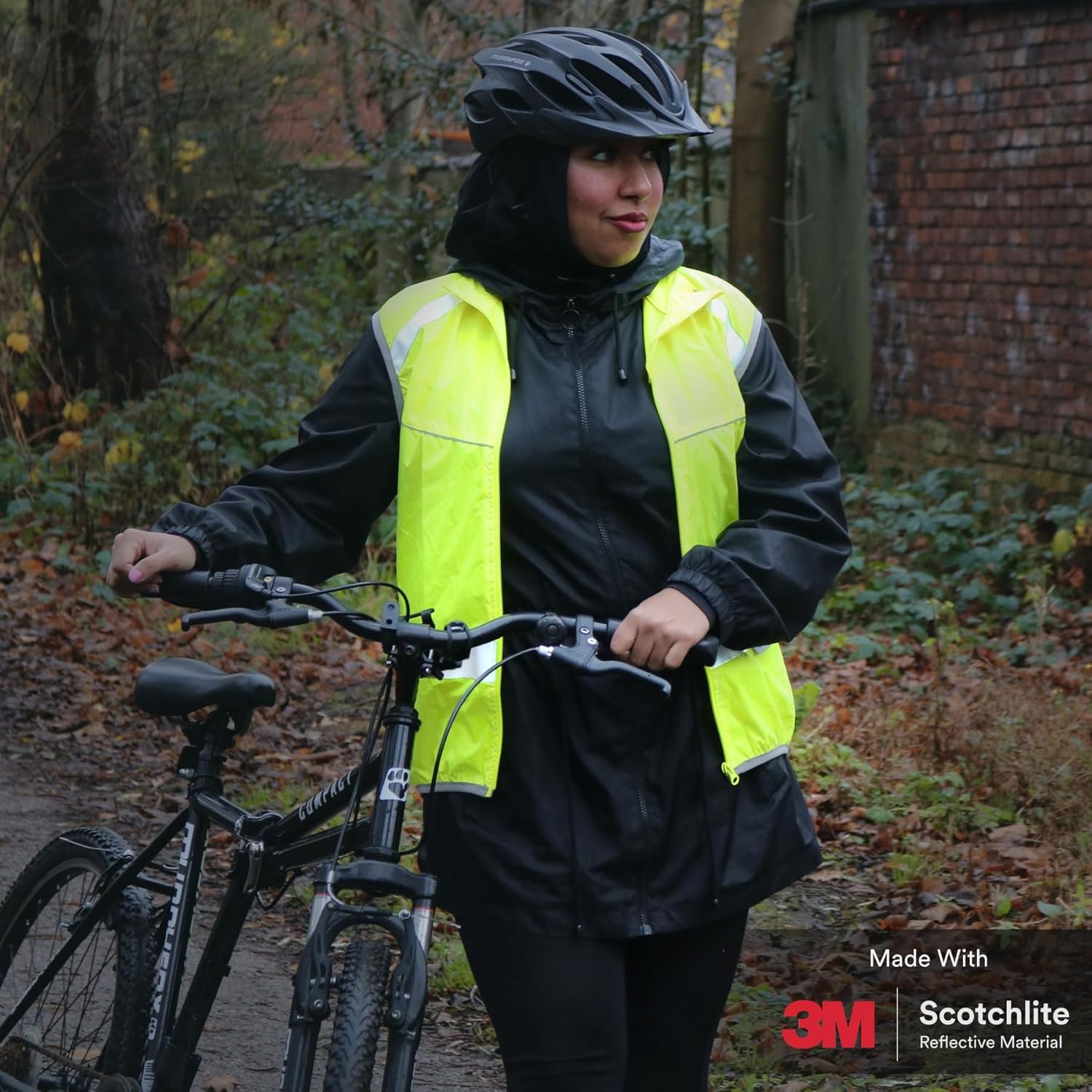 Salzmann High Visibility Cycling Vest - Reflective Gilet with 3M Scotchlite for Safety