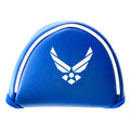 Team Golf Military US Air Force Putter Cover - Mallet, Blue, Fits Most Mallet Putters, Velcro Closure