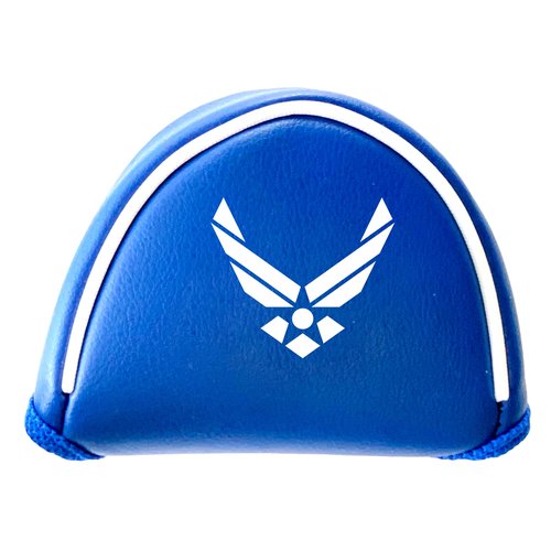 Team Golf Military US Air Force Putter Cover - Mallet, Blue, Fits Most Mallet Putters, Velcro Closure