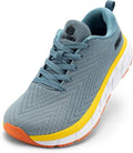 FitVille Wide Walking Shoes - Comfortable Lightweight Design with Non-Slip Cushioned Support for Men