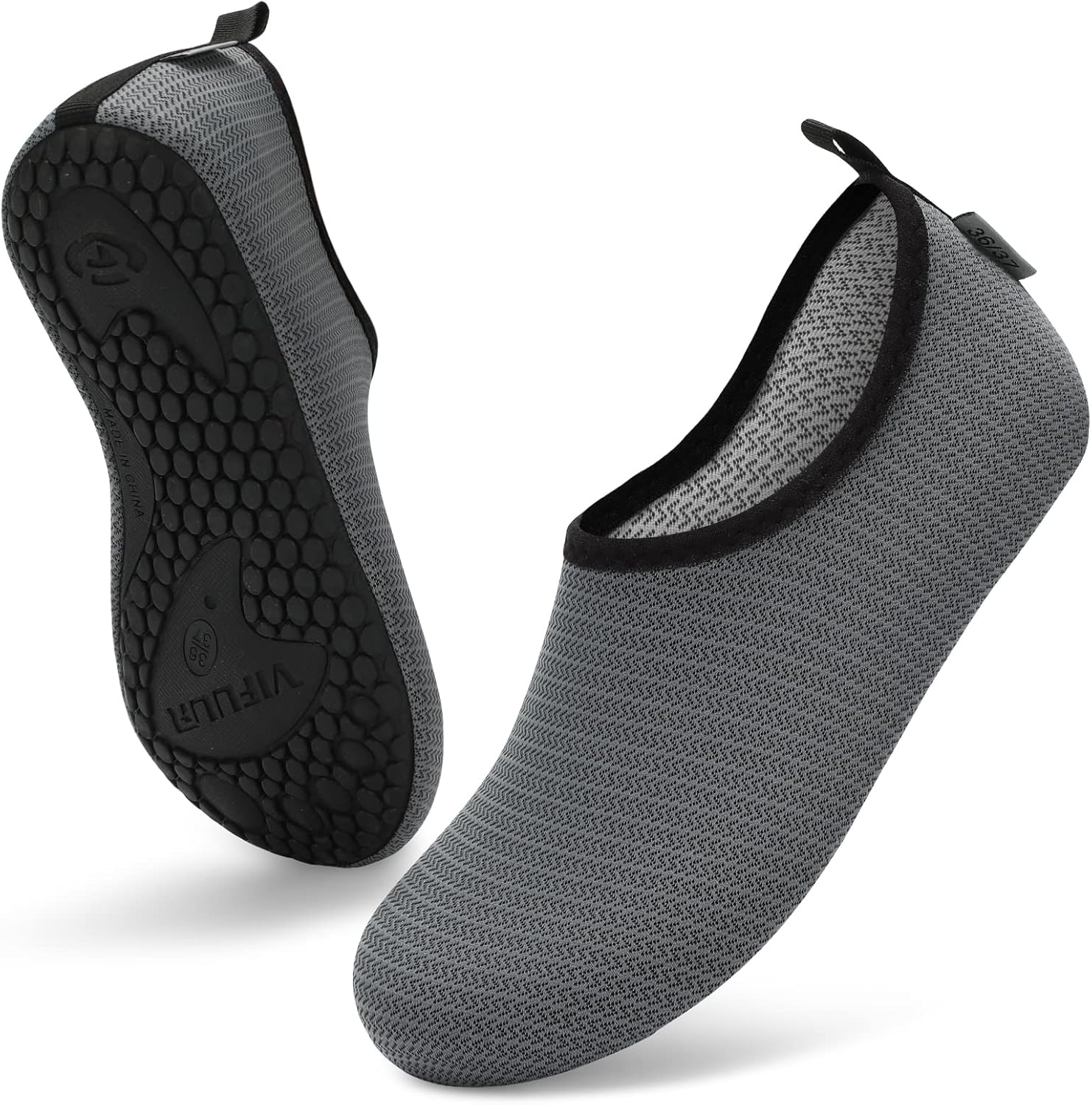 VIFUUR Aqua Yoga Shoes - Barefoot Quick-Dry Water Sports Slip-On Footwear for Men & Women