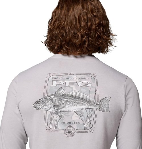 Columbia Men's PFG Uncharted Graphic Tee - Comfortable Long Sleeve Shirt for Outdoor Adventures