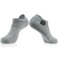 RANDY SUN Waterproof Running Socks Low Cut – Lightweight Cushion, Breathable Juncao Lining for Runners 1 pair Grey,M