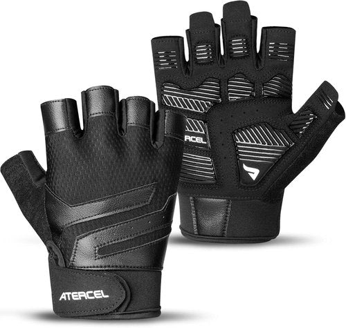 ATERCEL Gym Workout Gloves - Lightweight Weight Lifting Gloves with Excellent Grip for Men & Women | Ideal for Training, Cycling & Climbing