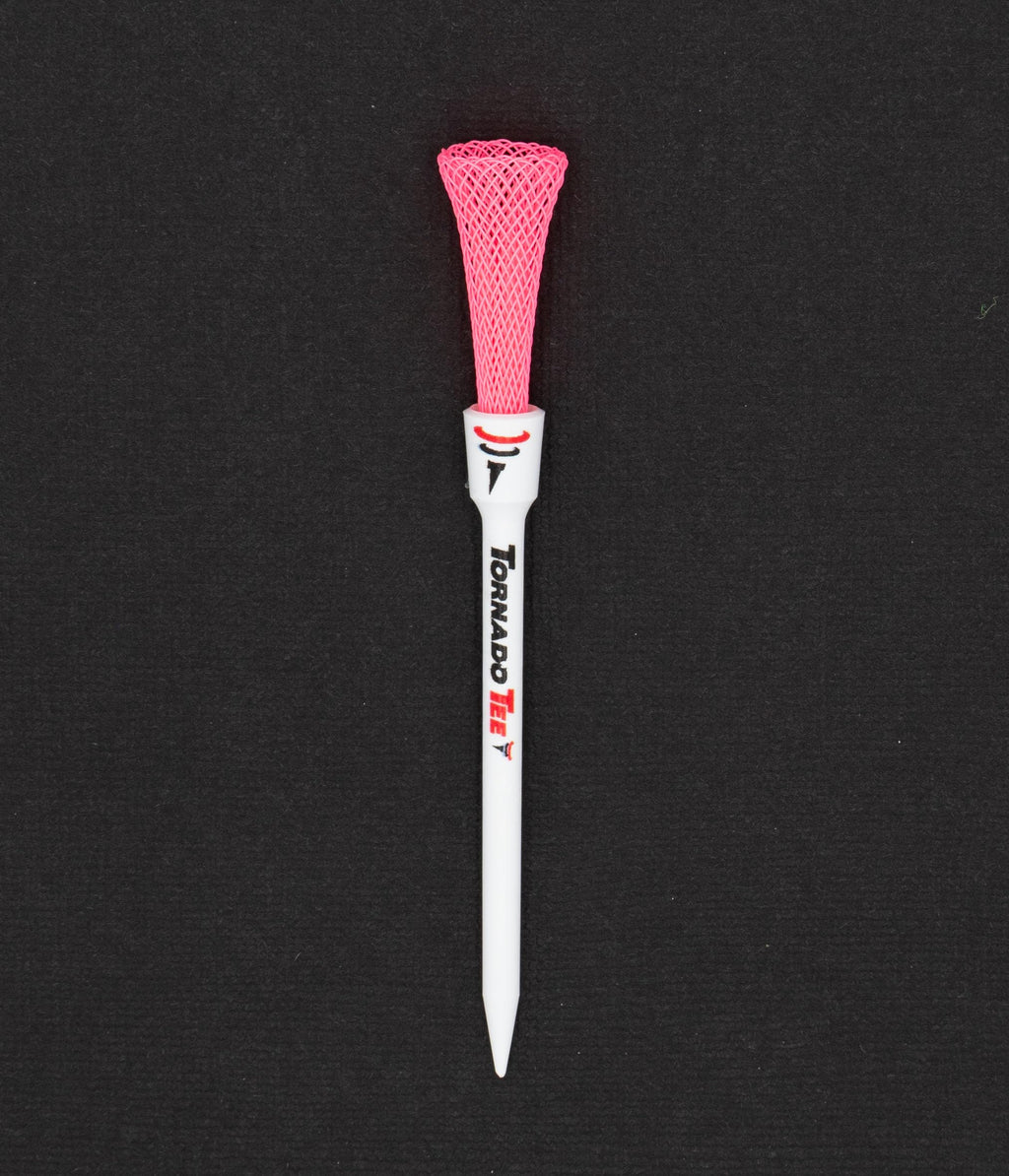 Tornado Tee 4" Long Drive High Performance Golf Tee (Neon Pink)