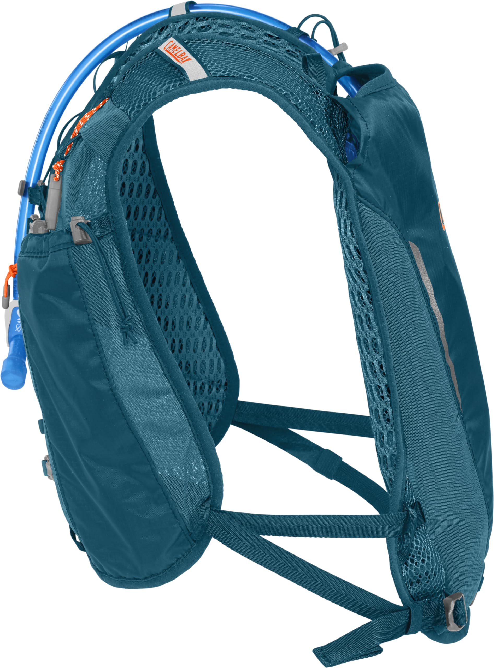 CamelBak Trail Run Hydration Vest with 34oz Capacity, Lightweight Breathable Design and Storage for Trail Running and Training, Corsair Teal 2.0