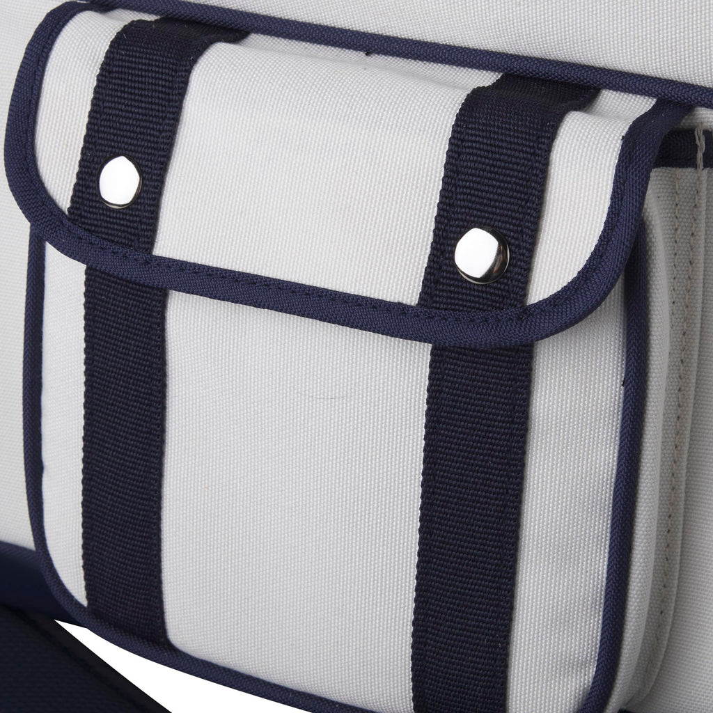 WILSON 1914 Heritage Tennis Racket Bag - Holds up to 12 Rackets, Cream/Dark Navy