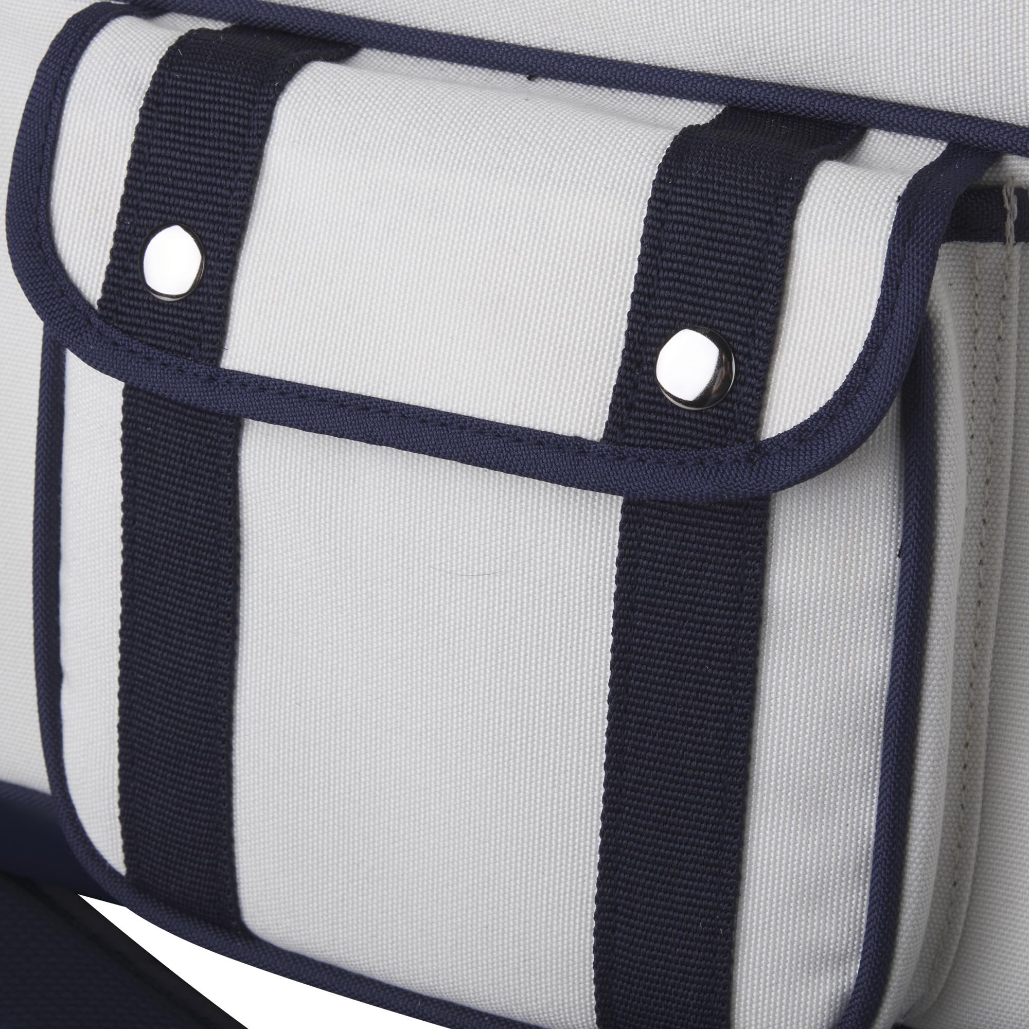 WILSON 1914 Heritage Tennis Racket Bag - Holds up to 12 Rackets, Cream/Dark Navy
