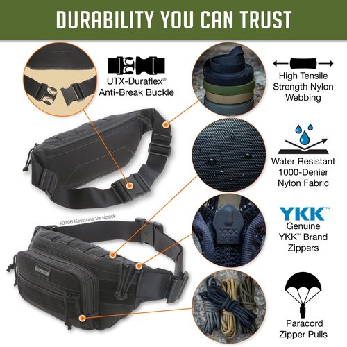 Maxexpedition - Keystone Versipack (Black) (0456B)