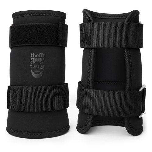 THEFITGUY Kettlebell Wrist & Forearm Guards | 7mm Impact-Absorbing Neoprene | Adjustable Straps for Secure Fit | Lightweight, Durable Protection for Kettlebell Training (Pair)