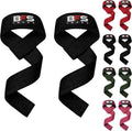 Skiennix Lifting Straps - Neoprene-Padded Cotton Weightlifting Straps for Men & Women | Ideal for Bodybuilding & Powerlifting