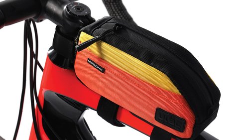 ULAC NOMADPAK: TREKKING Top Tube Bag (Orange-Yellow, 0.9L)