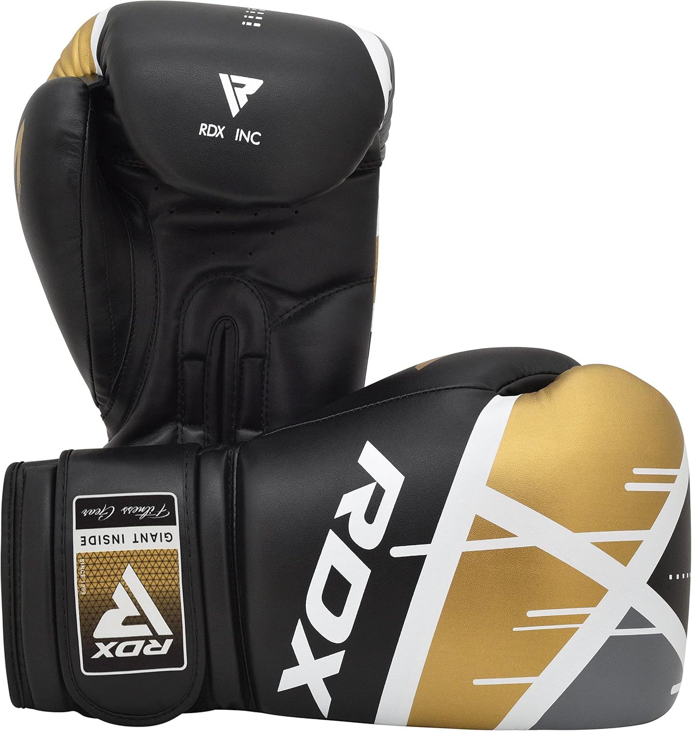 RDX Boxing Gloves - EGO Sparring & Training Mitts | Maya Hide Leather, Ventilated Design, 8-16 oz