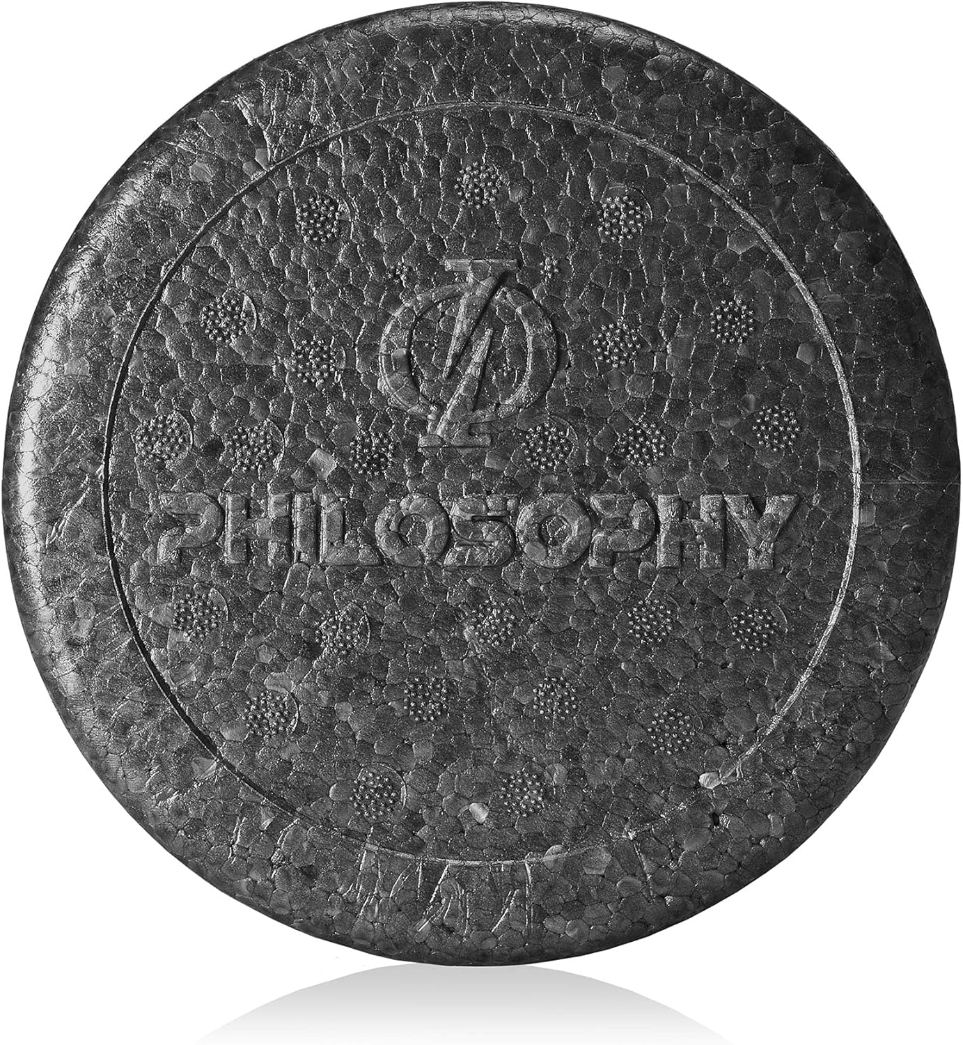 Philosophy Gym High-Density Foam Roller - 18" Round for Exercise, Massage & Muscle Recovery - Black