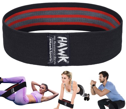 Hawk Sports Arm Blaster and Resistance Bands for Women & Men Bundle