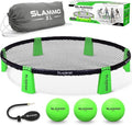 GoSports Slammo XL Game Set - 48" Net for Beginners & Group Play | Perfect for Outdoor Fun