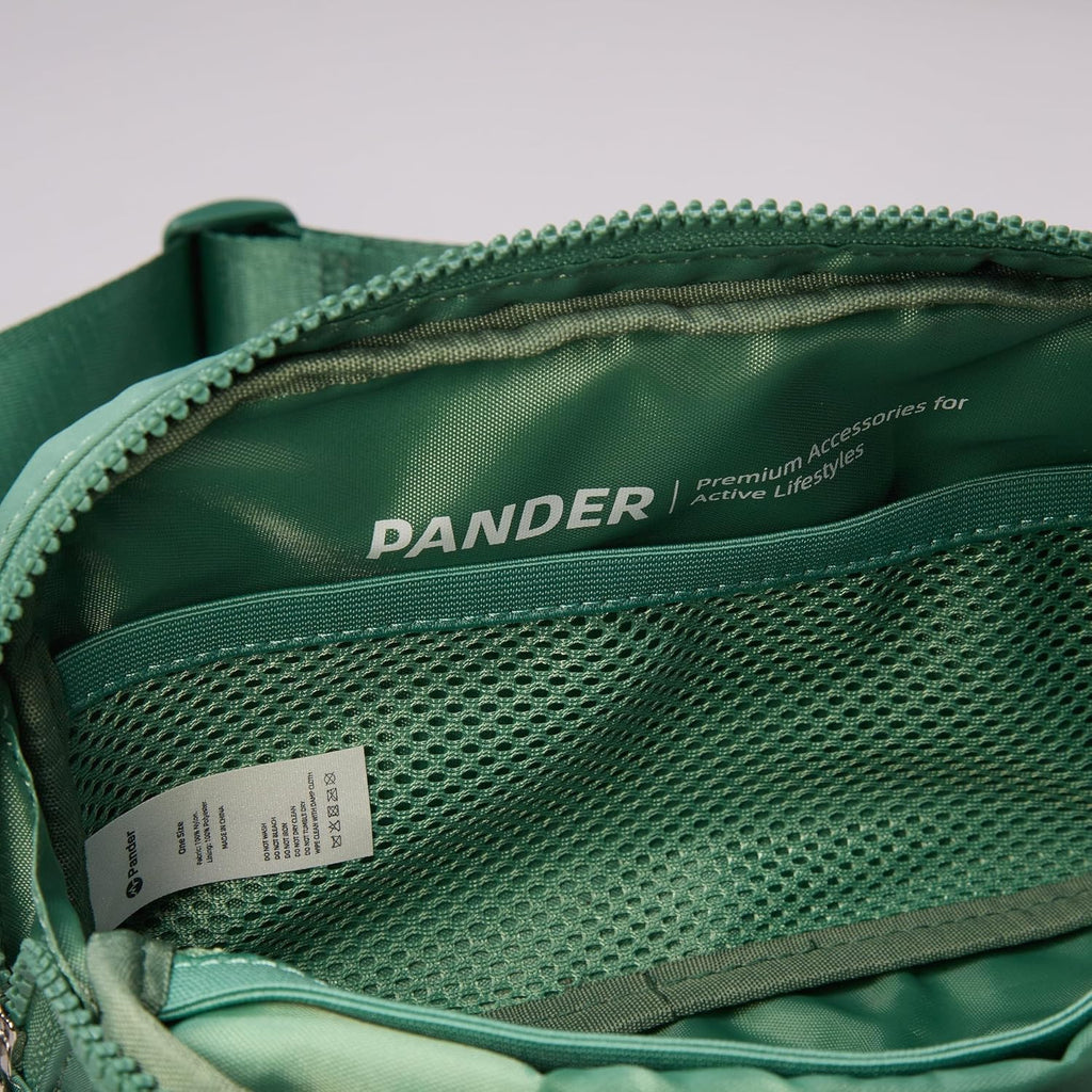 Pander Belt Bag - Large 2L Nylon Fanny Pack for Men & Women | Adjustable Strap Included