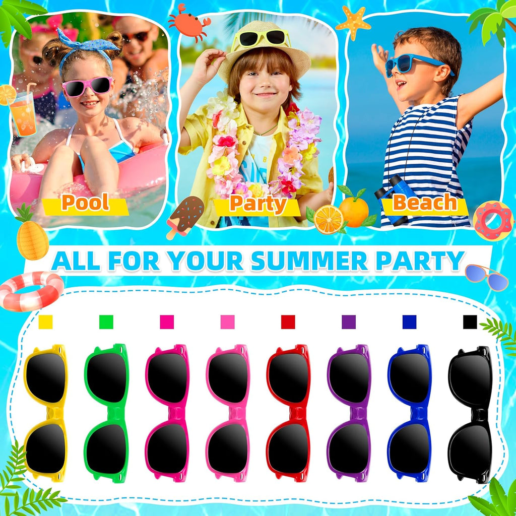 OCTERIC Kids Sunglasses - Fun Party Favors for Boys and Girls | Stylish & Durable Design