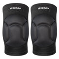 Skiennix Knee Pads - Thickened SBR Sports Support Sleeves for Pain Relief | Anti-Slip Design, 1 Pair