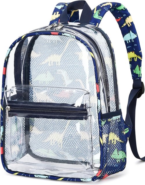 CAMTOP Clear Backpack - Stadium Approved Transparent Bag for Women & Girls | Water Resistant, Small Size