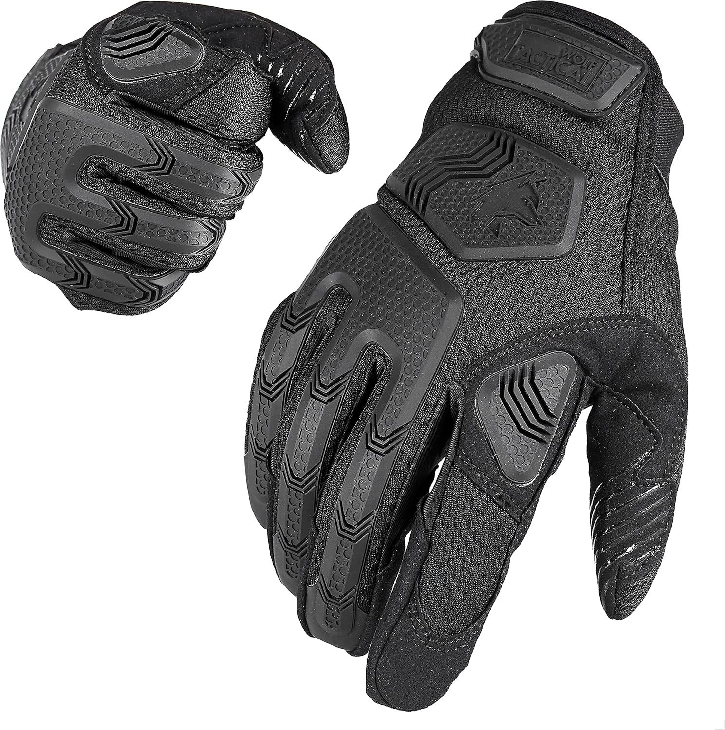 WOLF TACTICAL Shooting Gloves - Military-Grade Tactical Gloves for Men | Touchscreen Compatible