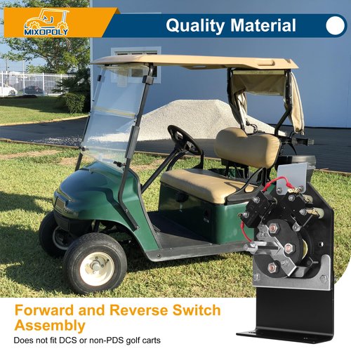 MIXOPOLY Golf Cart Forward and Reverse Switch Assembly Fits EZGO TXT 1994-Up Electric Models,OEM # 70578-G01 70578G01