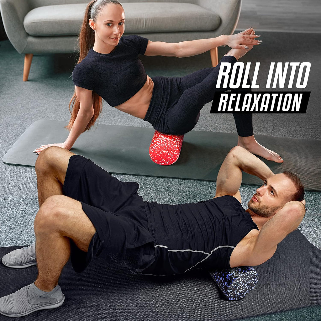 Yes4All High-Density EPP Foam Roller - Ideal for Yoga, Pilates & Stretching | Available in 12, 18, 24, 36 Inch