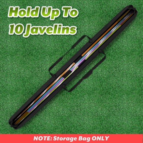 Cosmos Javelin Carrying Case - Portable 108" Track and Field Tote for 10 Javelins (800g)