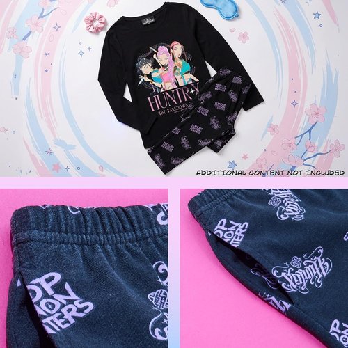 Huntrix Saja | KPop Demon Hunters 2-Piece Pajama Set for Girls Ages 5-14 - Stylish & Comfortable