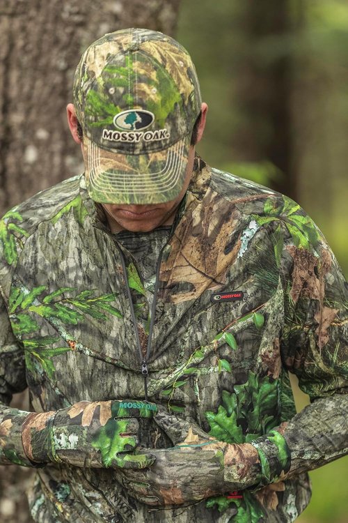 Mossy Oak Camo Hunting Gloves - Lightweight Design for Enhanced Grip | Perfect for Outdoor Adventures