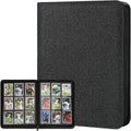 GERMUN Trading Card Binder - Premium 9 Pocket Album for 540 Cards | Double-Sided MTG & TCG Storage (Black)