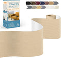 KING MOUNTAIN Canvas Repair Tape - Waterproof Self-Adhesive Patch for Outdoor Gear | 4x63 Inches (Khaki)