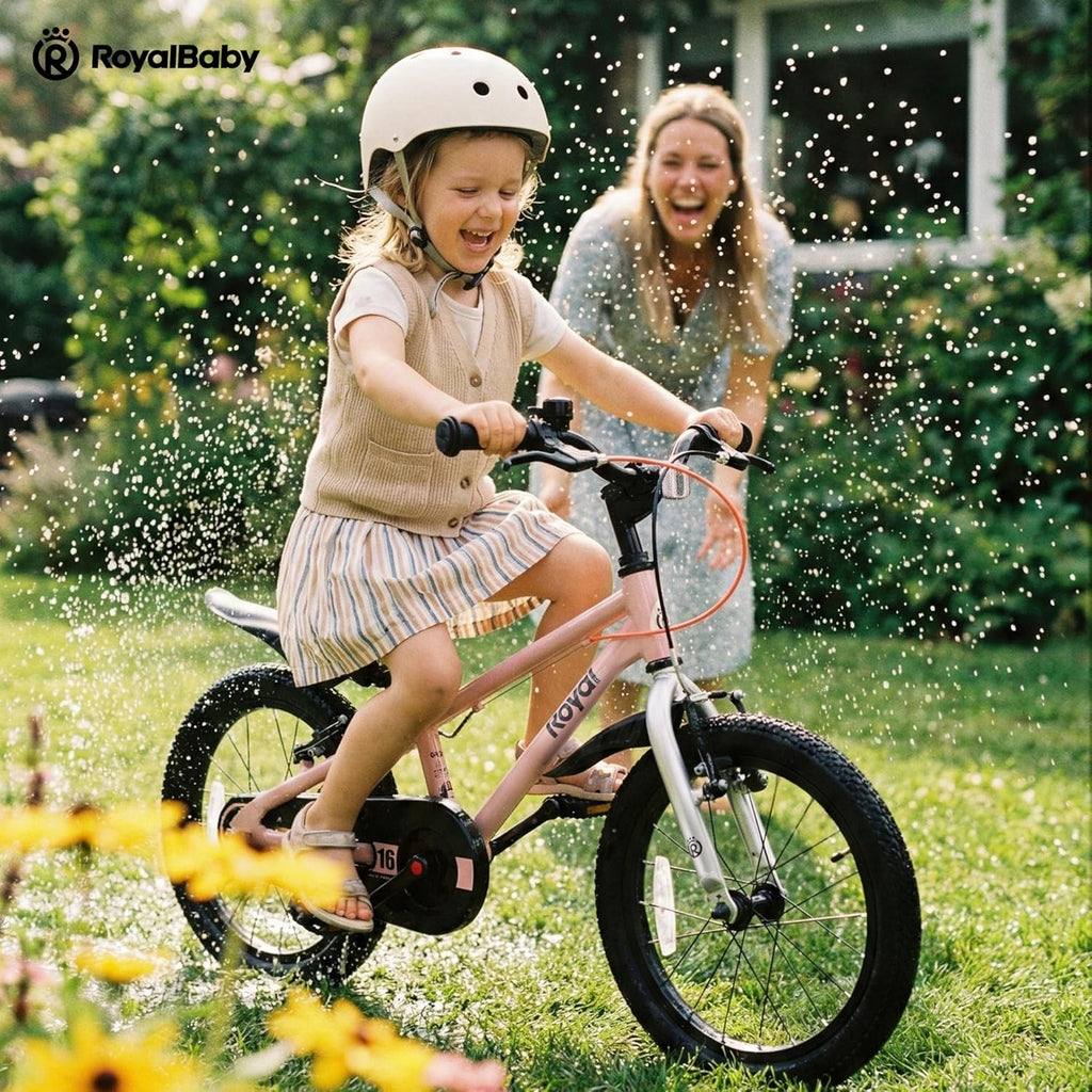 RoyalBaby EZ Fride Kids Bike - Lightweight Aluminum 2-in-1 Balance to Pedal Bike | 16, 18, 20 Inch for Ages 4+