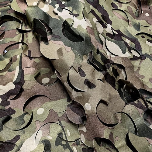 GRVCN Camo Netting - Camouflage Mesh for Hunting Blinds | Bulk Roll Sunshade for Military Theme Decor