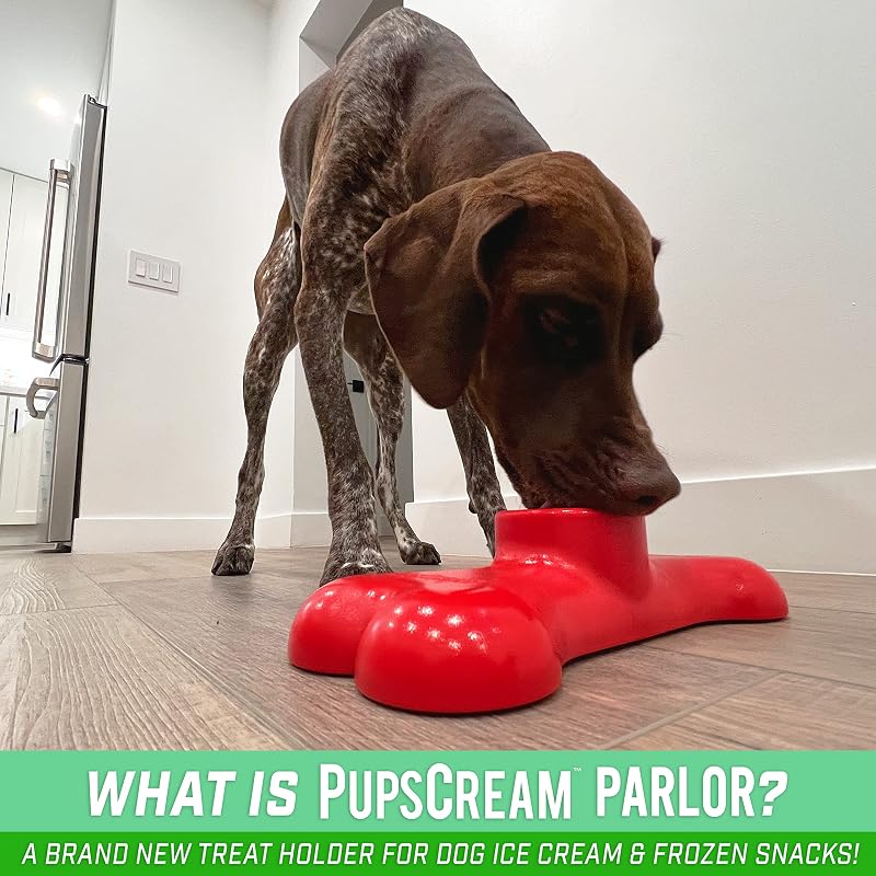PupsCream Parlor: Non-Slip Ice Cream & Frozen Treat Holder – with 1 Cup