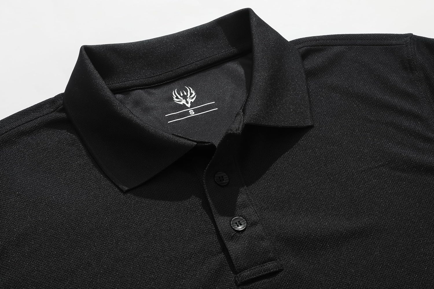 Skiennix Men's Quick-Dry Polo Shirt - Short Sleeve Performance T-Shirt for Golf & Casual Wear