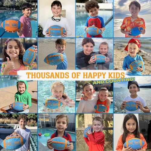 **Water Football by Regine Switzerland | Soft & Easy Grip Pool Toy for Kids - Perfect for Outdoor Fun**