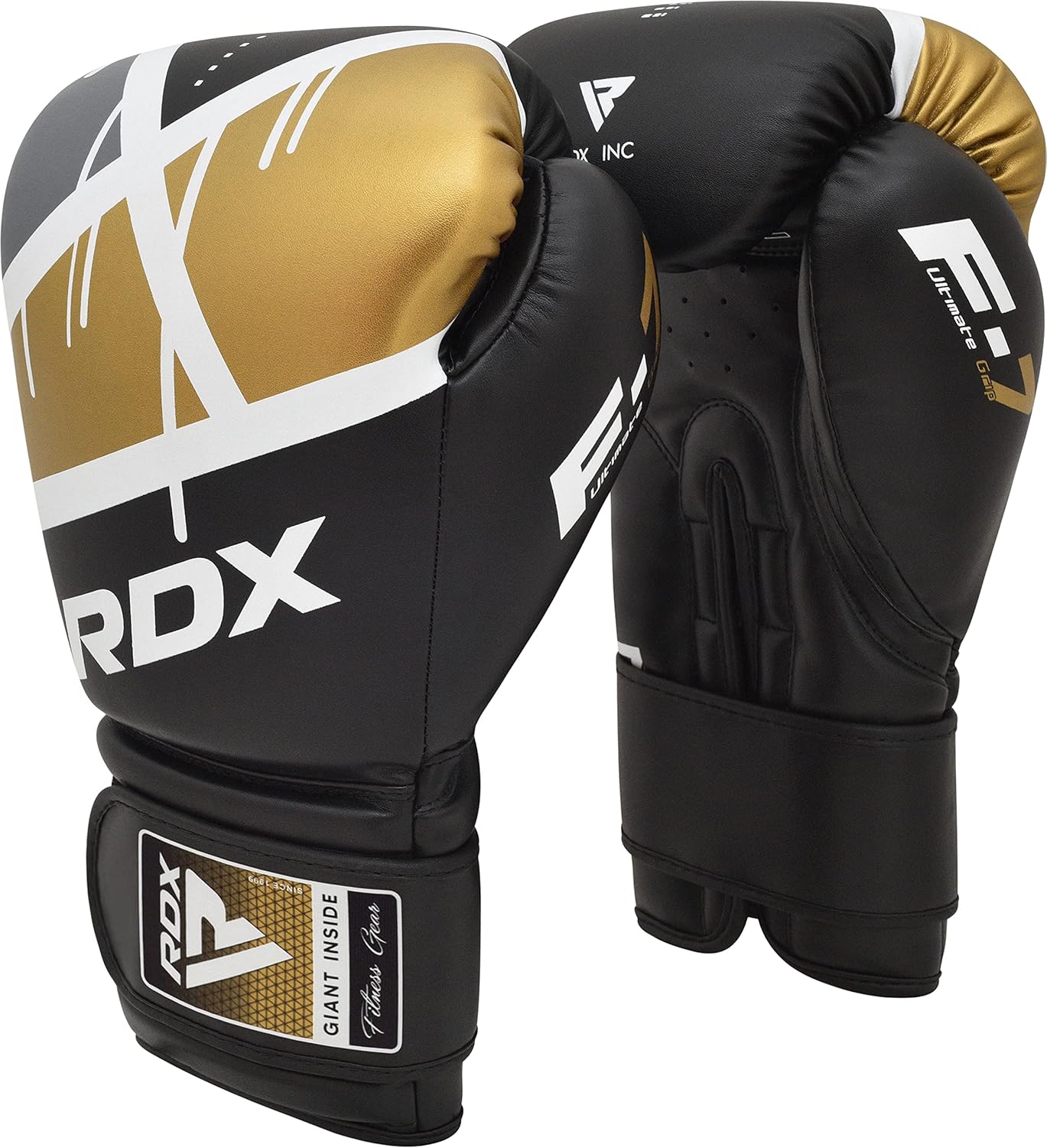 RDX Boxing Gloves - EGO Sparring & Training Mitts | Maya Hide Leather, Ventilated Design, 8-16 oz