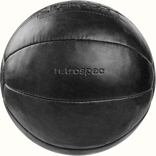 Core Weighted Medicine Ball - Soft Touch Vegan Leather | 4-30 lbs for Strength Training & Balance Workouts