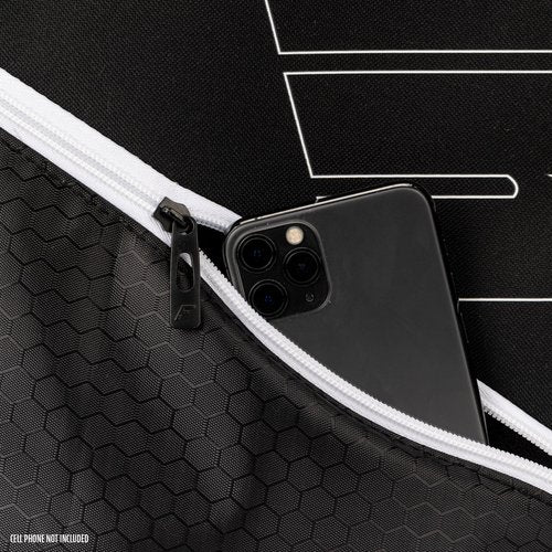 Franklin Sports Tennis Racket Bag - Tennis Shoulder Bag for Men + Women - Holds (4) Rackets + Equipment for Practice + Matches - Travel + Storage Case with Fence Hook