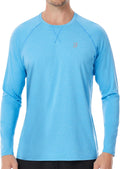 Roadbox UPF 50+ Sun Shirt for Men - UV Protection Long Sleeve Quick Dry Rash Guard | Ideal for Fishing, Hiking, Running