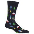 Hot Sox Fishing Lures Variation of THIS listing: Black+6-12 Sea Life Series Crew Socks