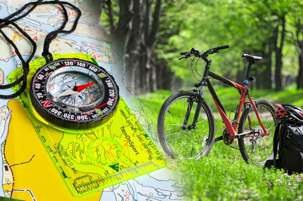 TurnOnSport Orienteering Compass - Advanced Scout Compass for Hiking & Camping - Perfect Survival Gift for Kids